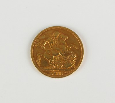 Lot 268 - A George V Sovereign dated 1911