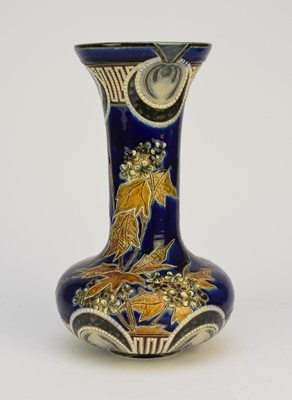 Lot 71 - Doulton Lambeth vase designed by Edith Lupton, circa 1885