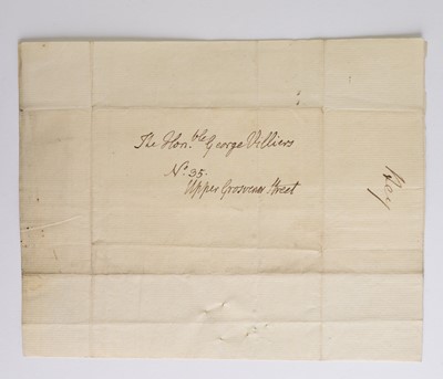 Lot 10 - Richard Hey (1745-1835) ALS concerning appointing a Judge Advocate for the Royal Navy/Royal Marines