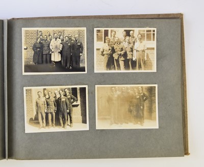 Lot 1 - An interwar period RAF photograph album, circa 1925. Aden Defence Flight interest.