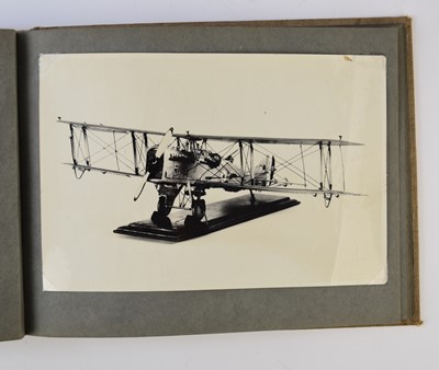 Lot 1 - An interwar period RAF photograph album, circa 1925. Aden Defence Flight interest.