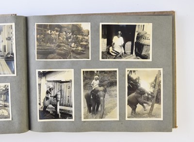 Lot 1 - An interwar period RAF photograph album, circa 1925. Aden Defence Flight interest.