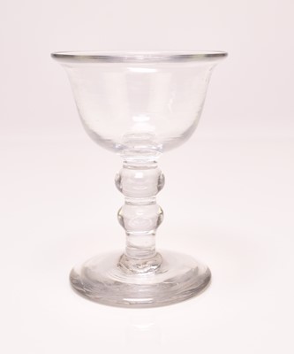 Lot 299 - English sweetmeat glass, circa 1750