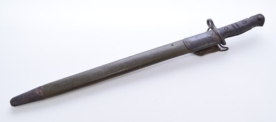 Lot 145 - WW1 American-made M1913 bayonet, requisitioned by the US (M1917)