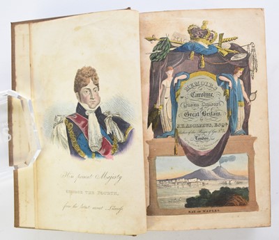 Lot 51 - ADULPHUS, JH, Memoirs of Queen Caroline, Queen Consort of Great Britain. 3 vols 1821...
