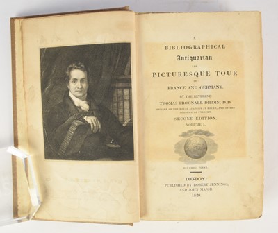 Lot 65 - DIBDIN, Thomas, Frognall, A Bibliographical Antiquarian and Picturesque Tour in France and Germany. 3 vols, 2nd edition 1829.
