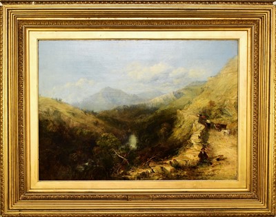 Lot 304 - Thomas Creswick RA (1811-1869), The Valley on the Llugwy