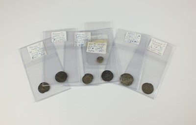 Lot 169 - A collection of 7 hammered silver coins comprising