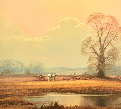 Lot 452 - Christopher Osborne (b.1947) Winters Shades and April Light