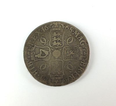 Lot 241 - Charles II Crown, dated 1668, Spink ref 3357