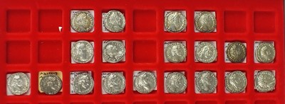 Lot 215 - A collection of 19 Silver Denarii from the reigns of Emperors...