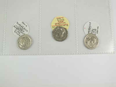 Lot 218 - A collection of 30 Silver Denarii of the reign of Emperor Elagabalus (proclaimed in Syria 16th May 218-222 AD) (30)