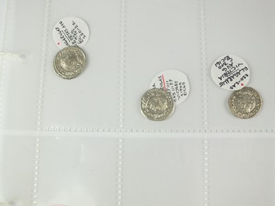 Lot 218 - A collection of 30 Silver Denarii of the reign of Emperor Elagabalus (proclaimed in Syria 16th May 218-222 AD) (30)