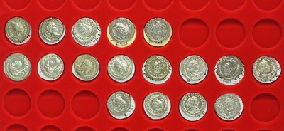 Lot 219 - A collection of 17 Silver Denarii of the reigns of Emperors...