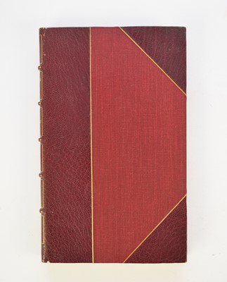 Lot 14 - SHELLEY, Percy Bysshe, Queen Mab. W Clark, 1821. 1st published edition. Lacking final advert leaf. Half maroon morocco by Zachusdorf