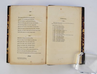 Lot 15 - SHELLEY, Percy Bysshe, The Revolt of Islam. John Brooks, 1829. Errata leaf at end. Half green morocco. With two Sotheby, Wilkinson & Hodge catalogues...(3)