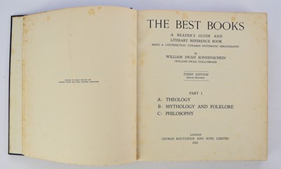 Lot 26 - BOOKS ABOUT BOOKS AND BOOK COLLECTING, including 6 vols from the series published in the 1890s by Kegen Paul, Trench, Trubner & co...(2 boxes)