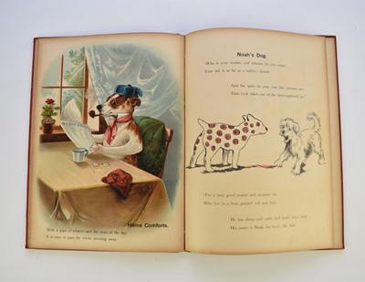 Lot 34 - WAIN, Louis, In Cat and Dog Land. Folio, Raphael Tuck & sons. No date, circa 1905. 36pp including 12 full page chromo illustrations.