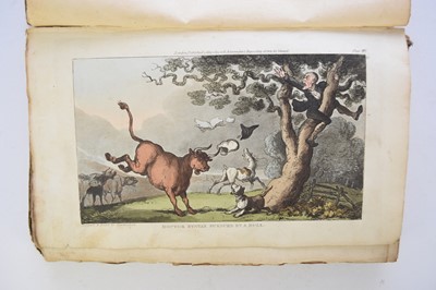 Lot 49 - COMBE, William, The Tour of Dr Syntax in Search of (1) The Picturesque (2) Consolation (3) a Wife. Illustrated by Thomas Rowlandson. 3 vols 1812-21. Hand-coloured plates.