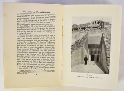 Lot 89 - CARTER, Howard and A C MACE, The Tomb of Tutankhamen.  Vol 1.