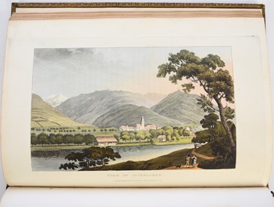 Lot 106 - SCHOBERL, Frederick, Picturesque Tour from Geneve to Milan