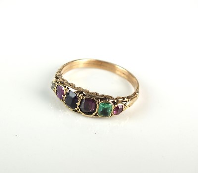 Lot 145 - A 19th century 'Regard' ring