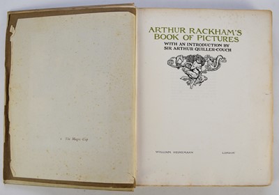 Lot 107 - RACKHAM, Arthur, Arthur Rackham's Book of Pictures