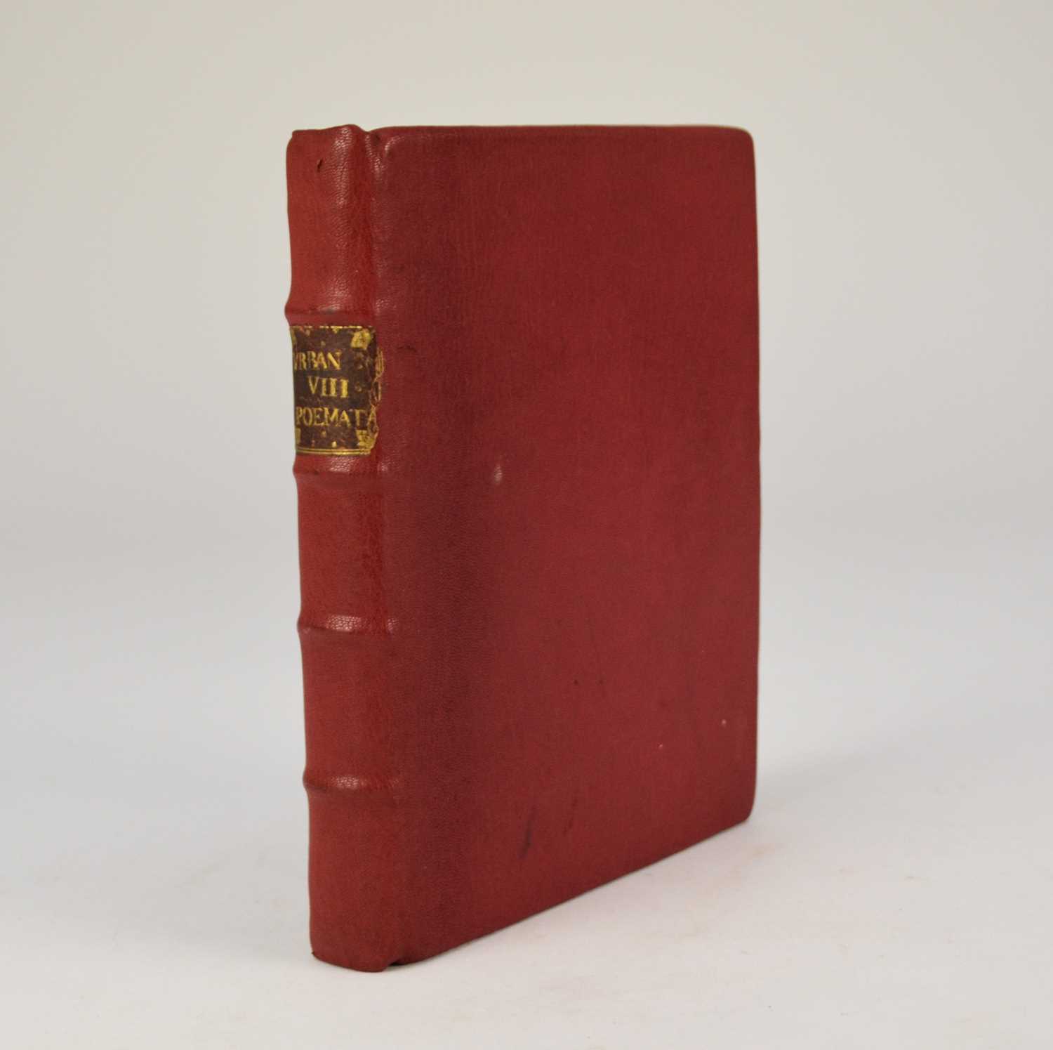 Lot 116 - BARBERINI, (Poper Urban VIII), Poemata