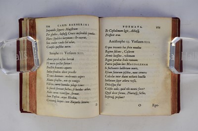Lot 116 - BARBERINI, (Poper Urban VIII), Poemata