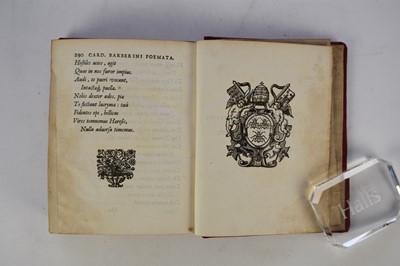 Lot 116 - BARBERINI, (Poper Urban VIII), Poemata