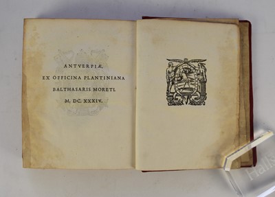 Lot 116 - BARBERINI, (Poper Urban VIII), Poemata