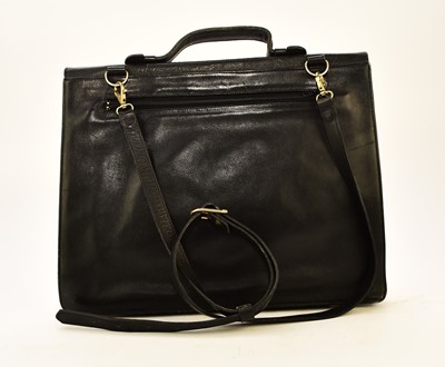 Lot 599 A vintage Lanvin Paris leather shoulder bag