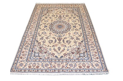 Lot 358 - A Nain (Naeen) carpet, West Persia