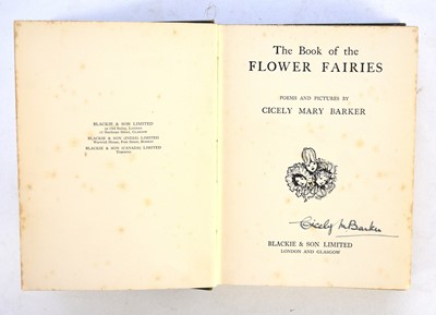 Lot 130 - BARKER, Cicely. The Book of the Flower Fairies, Blackie & Son [1927] (13)