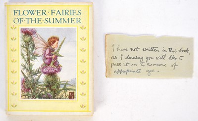 Lot 130 - BARKER, Cicely. The Book of the Flower Fairies, Blackie & Son [1927] (13)