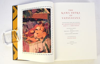 Lot 132 - THE KAMA SUTRA of Vatsyayana. 4to, Folio Society 2018. One of 750 numbered copies. With the companion volume of Essays and a print signed by the artist.