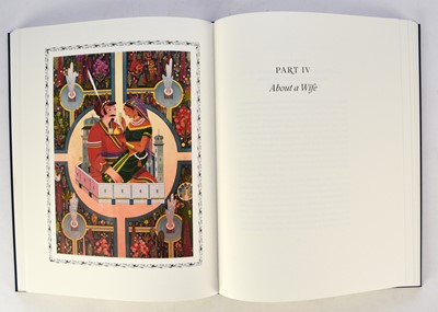 Lot 132 - THE KAMA SUTRA of Vatsyayana. 4to, Folio Society 2018. One of 750 numbered copies. With the companion volume of Essays and a print signed by the artist.
