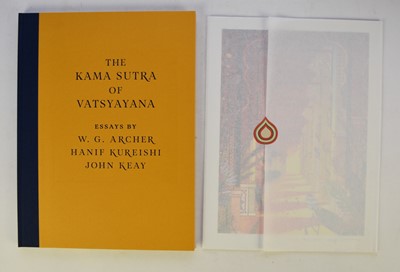 Lot 132 - THE KAMA SUTRA of Vatsyayana. 4to, Folio Society 2018. One of 750 numbered copies. With the companion volume of Essays and a print signed by the artist.