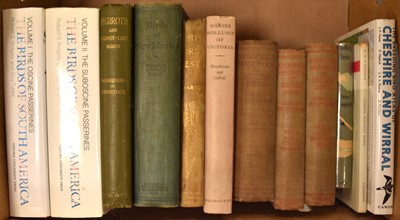 Lot 134 - RIDGELY, Robert S and TUDOR, Guy, The Birds of South America, vols 1 & 2, 1989 & 1994; with other birds books (box)