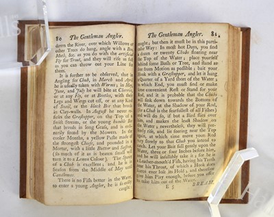 Lot 146 - THE GENTLEMAN ANGLER; 2nd edition with large additions, 1736