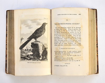 Lot 142 - BUFFON, Count de, Natural History. New edition edited by William Wood. 1812, 5 vols only, all concerning birds; with GOLDSMITH, Oliver, A History of the Earth and Animated Nature, 2 vols (7)