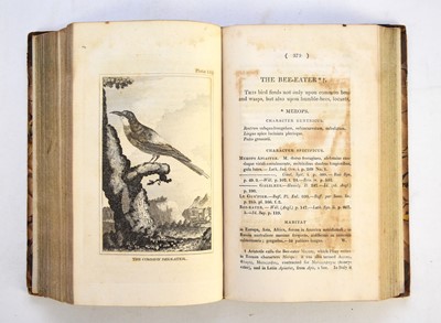 Lot 142 - BUFFON, Count de, Natural History. New edition edited by William Wood. 1812, 5 vols only, all concerning birds; with GOLDSMITH, Oliver, A History of the Earth and Animated Nature, 2 vols (7)