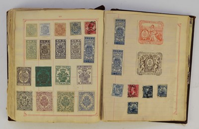 Lot 302 - Old Oppens Postage Stamps album containing world collection, mixed condition, inspection advised