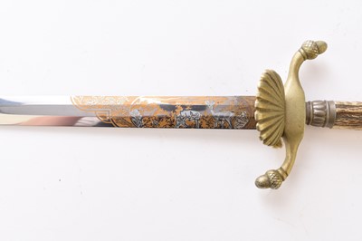 Lot 146 - German Hunter's or Forester's dagger by Hubertus, Solingen