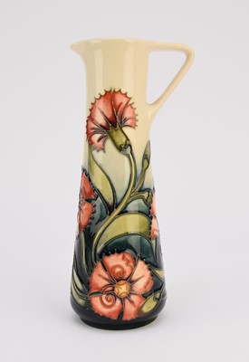 Lot 253 - Moorcroft numbered edition jug designed by Emma Bossons, dated 1998