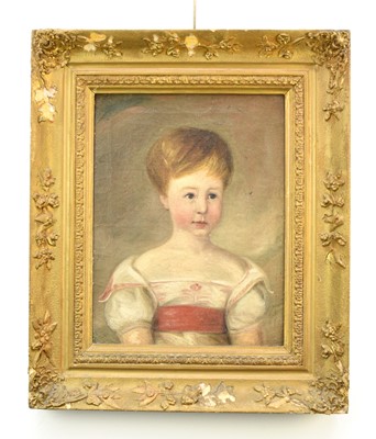 Lot 323 - British School (19th Century) Portrait of a Young Boy