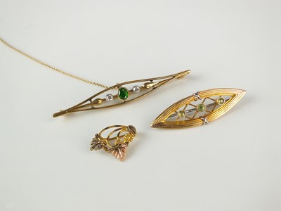 Lot 137 - Three brooches