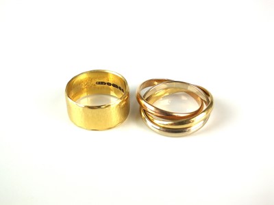 Lot 150 - Two wedding bands