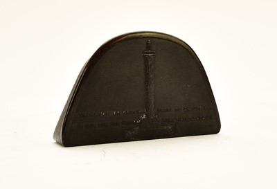 Lot 552 - A group of four pressed horn bicorn snuff boxes of Napoleonic interest