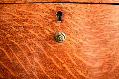 Lot 500 - An Arts and Crafts style ash student's desk